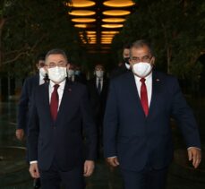 Cumhurbaşkanı Yardımcısı Oktay,  KKTC Başbakanı Sucuoğlu'nu kabul etti
