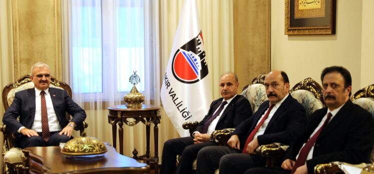Emniyet Genel Müdürü Aktaş'tan Diyarbakır Valisi Karaloğlu'na ziyaret