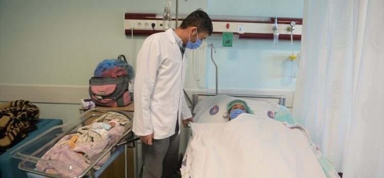 GÜNCELLEME – Kahramanmaraş'ta mahsur kalan hamileyi ambulans helikopter hastaneye ulaştırdı