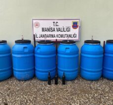 Manisa'da 1320 litre kaçak şarap ele geçirildi