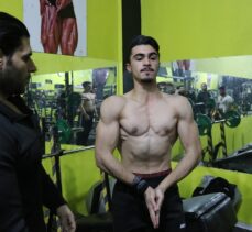 Suriyeli vücut geliştirme antrenörünün hedefi şampiyonlar yetiştirmek