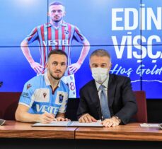 Trabzonspor Edin Visca ile sözleşme imzaladı