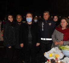 Aksaray Valisi Aydoğdu'dan görevdeki polise doğum günü sürprizi
