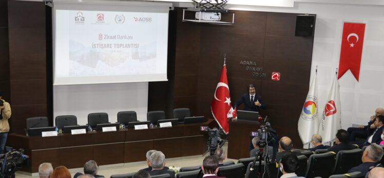 Ziraat Bankası Genel Müdürü Çakar, Adana'da iş insanlarıyla buluştu: