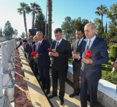 AK Parti Genel Başkanvekili Kurtulmuş'tan, KKTC'deki Boğaz Şehitliği'ni ziyaret