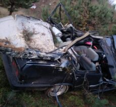 Alkollü araç kullandığı için ehliyetine el konulan sürücü geçirdiği kazada ağır yaralandı