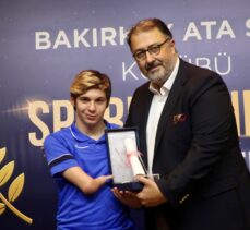 “Bakırköy Ata Spor Kulübü Sporun Enleri” ödülleri sahiplerini buldu