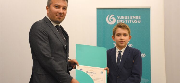 Bosna Hersek'te YEE'nin “Osmanlıca-Türkçe” kursiyerlerine sertifikaları verildi