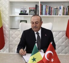 Çavuşoğlu, Senegal'in Ankara'daki yeni büyükelçilik binasının açılışına katıldı