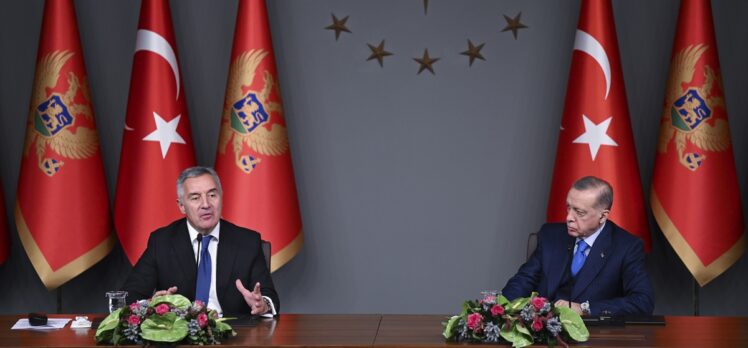 Cumhurbaşkanı Erdoğan, Karadağ Cumhurbaşkanı Djukanovic ile ortak basın toplantısında konuştu: