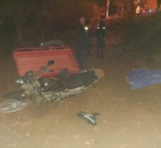 Denizli'de devrilen motosikletin sürücüsü öldü