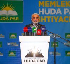 HÜDA PAR Genel Başkanı Yapıcıoğlu, Diyarbakır'da konuştu: