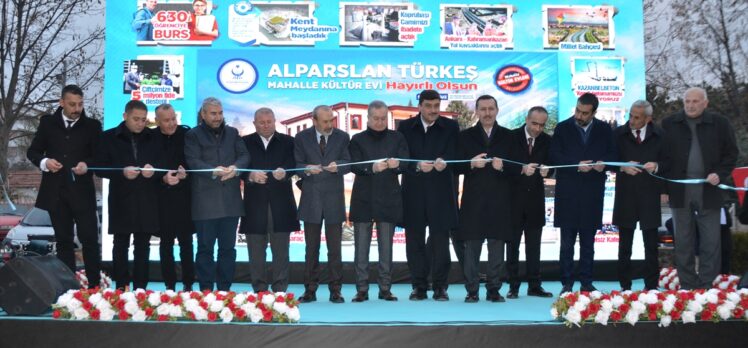 Kahramankazan'da “Alparslan Türkeş Mahalle Kültür Evi” açıldı