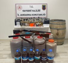 Kayseri'de 426 litre sahte içki ele geçirildi