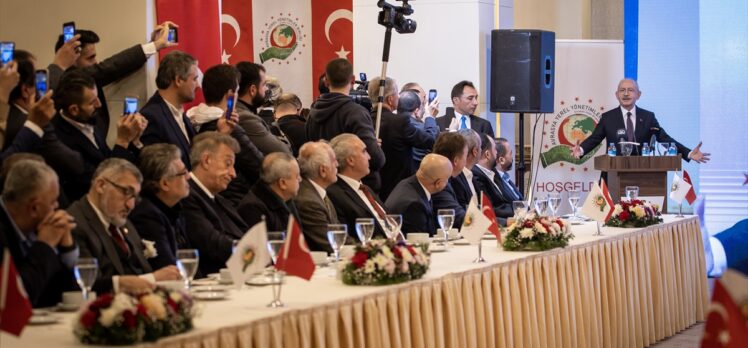 CHP Genel Başkanı Kılıçdaroğlu, “Milli Birlik ve Beraberlik” toplantısında konuştu: