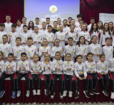 Şavkar Cimnastik Spor Kulübü, 2022'de madalya kazanan sporcularını ödüllendirdi