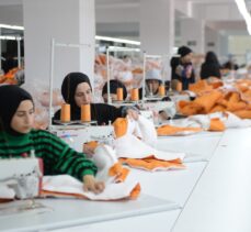 TBMM Plan ve Bütçe Komisyonu Başkanı Yılmaz, tekstil tesisinin açılışına katıldı: