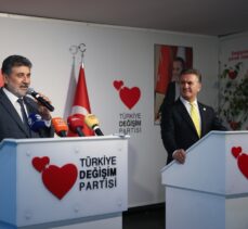 TDP Genel Başkanı Sarıgül, Milli Yol Partisi Genel Başkanı Çayır ile görüştü