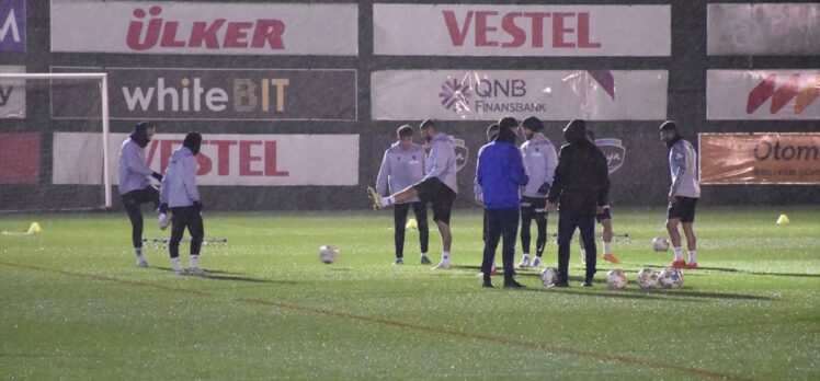 Trabzonspor, Yılport Samsunspor maçının hazırlıklarına devam etti