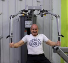 81 yaşında vücut geliştirme sporu yapan Filistinli Duveykat: “Ruh yaşlanmaz”