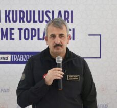 AFAD Başkanı Yunus Sezer, Trabzon'da STK temsilcileriyle bir araya geldi: