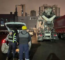 Bağcılar'da ambulansa yol vermeyen beton mikserinin sürücüsü, sahibi ve işletenine ceza