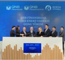 Borsa İstanbul'da gong, QNB Finansbank Temiz Enerji Endeksi için çaldı