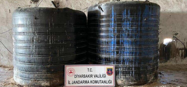 Diyarbakır'da 40 bin litre kaçak akaryakıt ele geçirildi
