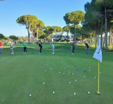 Golf Milli Takımı aday kadrosunun Belek'teki kış kampı sona erdi