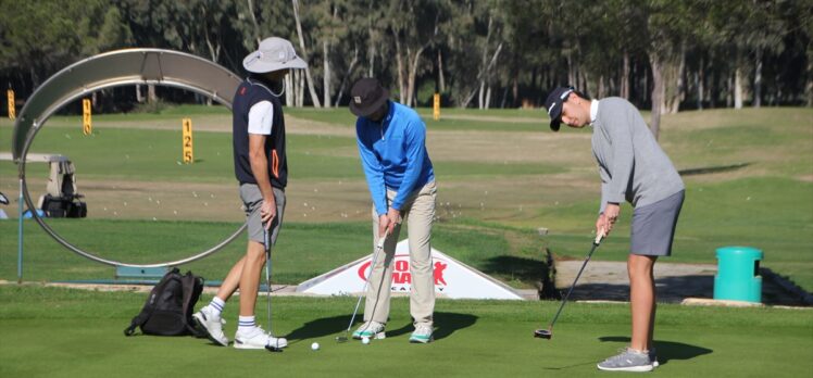 Golf Milli Takımı'nın aday kadrosu Antalya'da kampa girdi