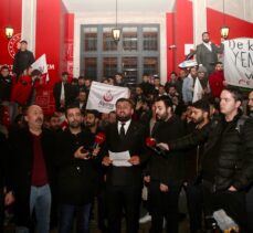 İsveç'te Kur'an-ı Kerim yakılması İstanbul'da protesto edildi