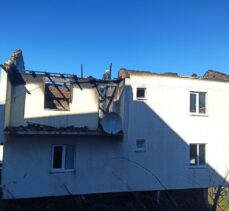 Karabük'te iki katlı evde çıkan yangın hasara yol açtı