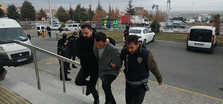 Karaman'da 1 kişiyi öldüren 1 kişiyi de yaralayan zanlı tutuklandı