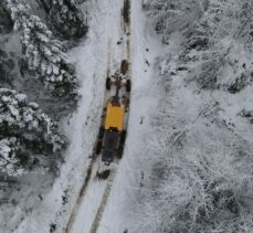 Kastamonu'da kar nedeniyle 7 köye ulaşım sağlanamıyor