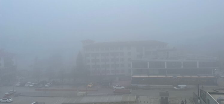 Kastamonu'da sis etkili oluyor