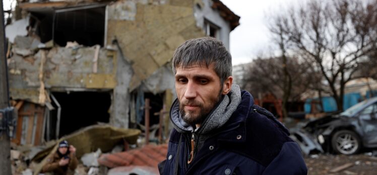 Kiev'de 31 Aralık'taki Rus saldırısında eşini kaybeden Kagarlitskiy, yaşadıklarını anlattı: