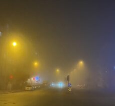 Kırşehir'de yoğun sis etkili oluyor