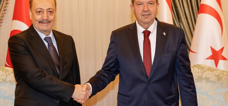 KKTC Cumhurbaşkanı Tatar, Çalışma ve Sosyal Güvenlik Bakanı Bilgin'i kabul etti