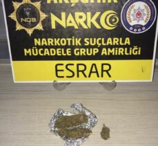 Konya'da uyuşturucu ticareti yaptıkları iddiasıyla 2 zanlı tutuklandı