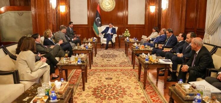 Libya Başbakanı Dibeybe, Trablus'ta CIA Direktörü Burns ile görüştü