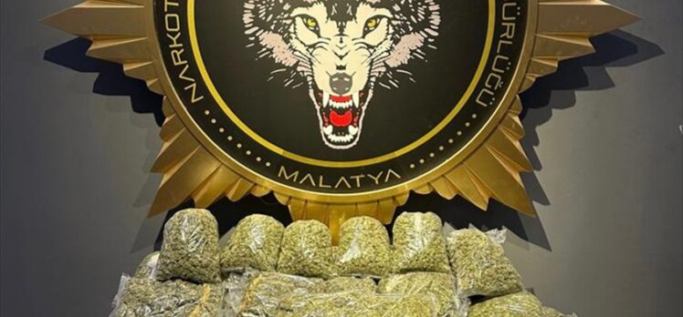 Malatya'da kamyonda 40 kilogram sentetik uyuşturucu ele geçirildi
