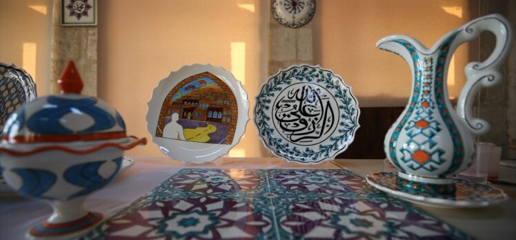 Mardin ve Şırnak'a özgü geleneksel motifler çini sanatıyla buluştu