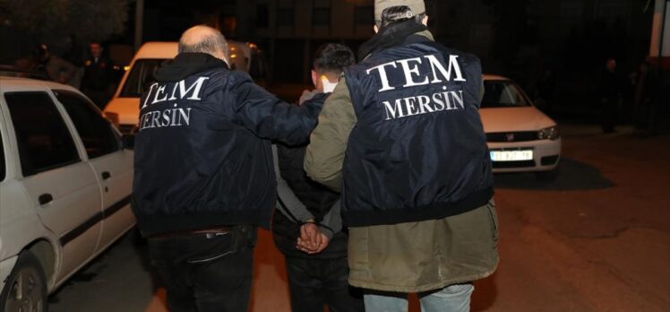 GÜNCELLEME – Mersin'de terör örgütü PKK/YPG operasyonunda 8 zanlı yakalandı