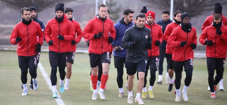 Sivasspor, Teco Karacabey Belediyespor maçı hazırlıklarını sürdürdü