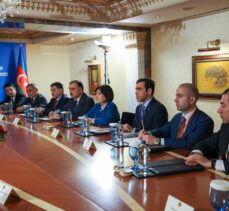 TBMM Başkanı Şentop, Azerbaycan Milli Meclis Başkanı Gafarova ile görüştü:
