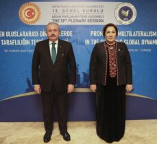TBMM Başkanı Şentop, Türkmenistan Milli Konseyi Meclis Başkanı Mammedova ile görüştü: