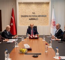TÜRK-İŞ Genel Başkanı Atalay, Bakan Bilgin'i ziyaret etti: