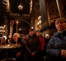 Ukrayna'da savaşa rağmen Ortodoksların Noel Bayramı kutlamaları başladı