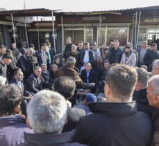 Adalet Bakanı Bozdağ, Diyarbakır'da depremzedeleri ziyaret etti: