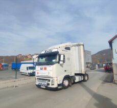 Bosna Hersek Kızılhaçı, Türkiye ve Suriye'ye 4 tır yardım yolladı